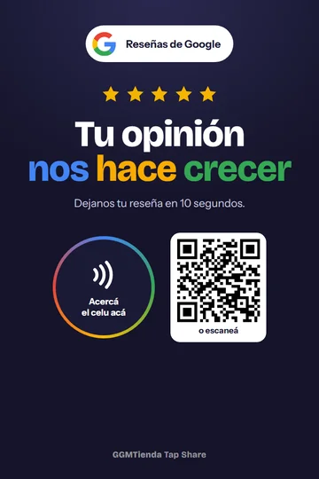Diseño Noche del cartel: oscuro y elegante, se luce en el acrílico